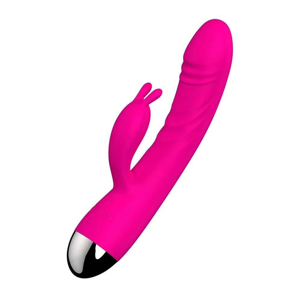 Vibrating Rabbit Dildo