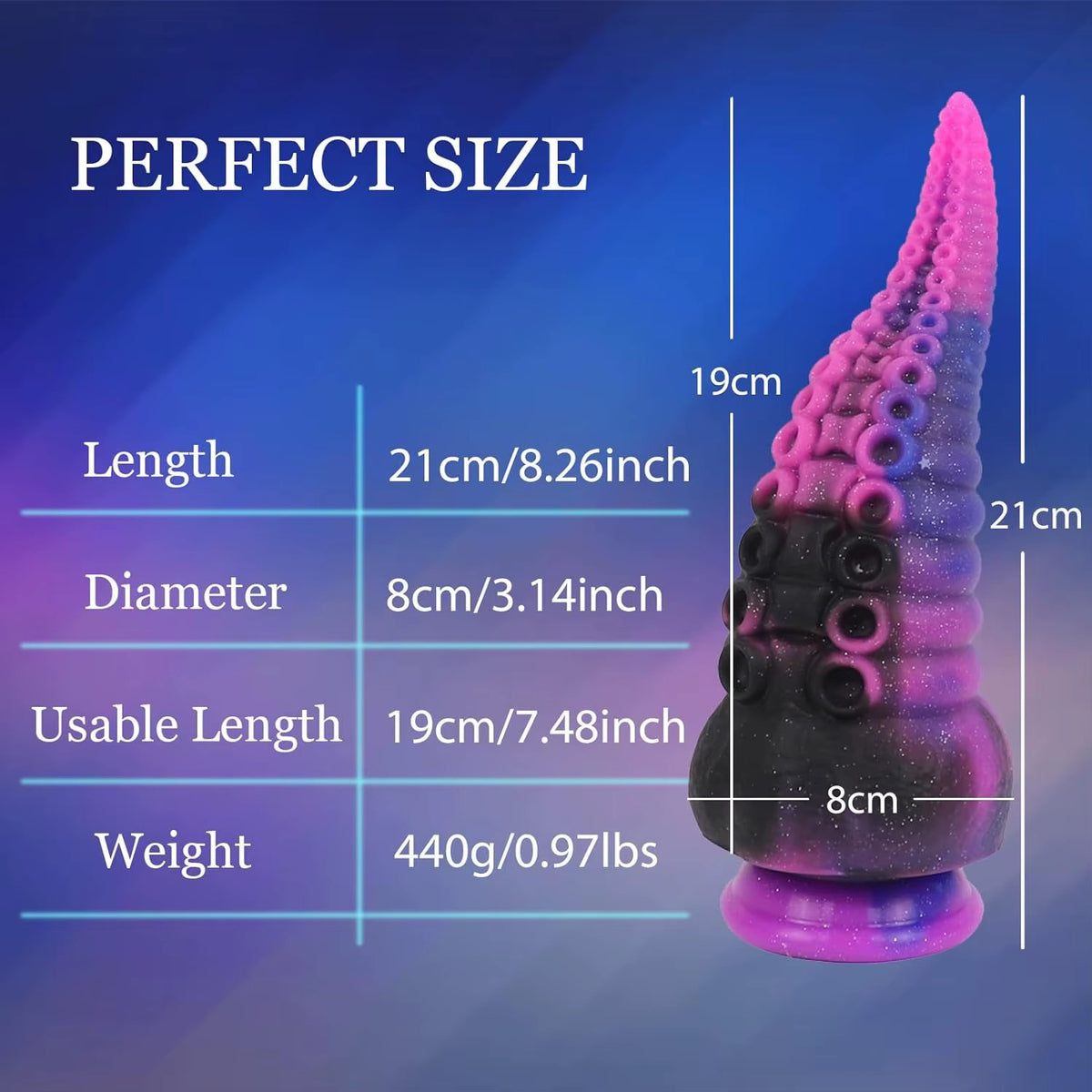 Realistic Octopus Tentacle Dildo