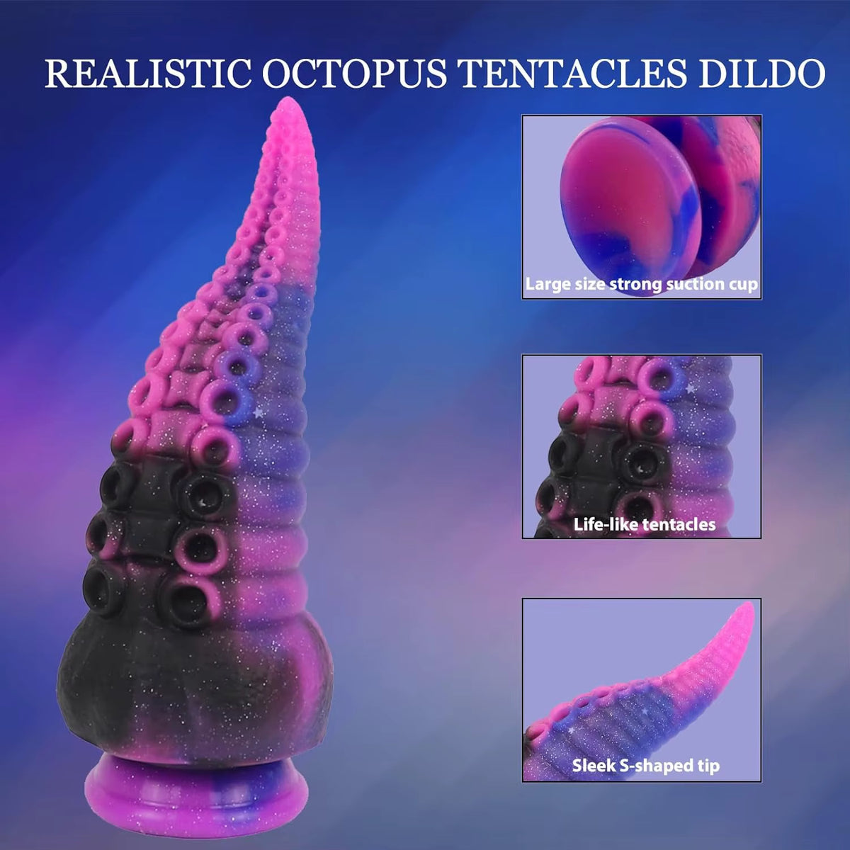 Realistic Octopus Tentacle Dildo