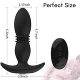 Thrusting Vibrating Butt Plug.