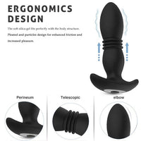 Thrusting Vibrating Butt Plug.